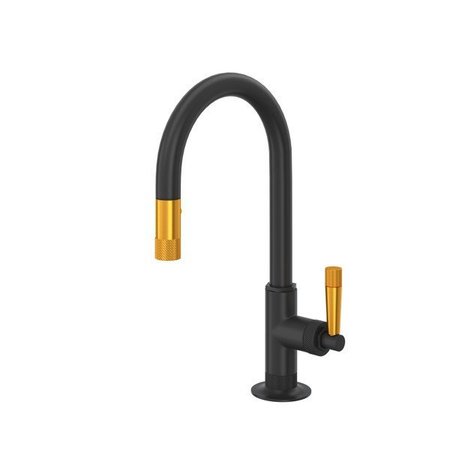 ROHL Graceline Pull-Down Bar/Food Prep Kitchen Faucet MB7930SLMMBG-2